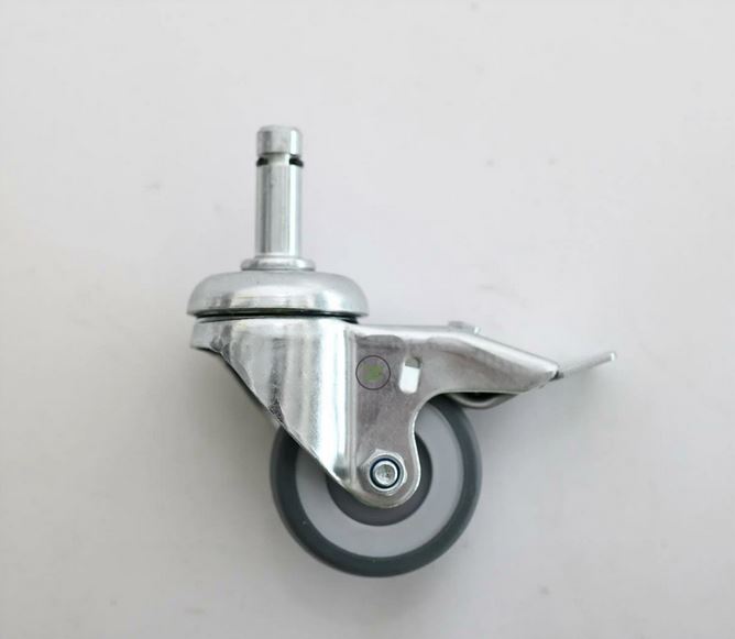 Rollenset 4 Metallrollen ø 50 mm mit Feststellbremse